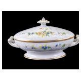 Old Paris Porcelain Covered Casserole