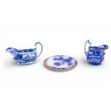 Historical Blue/Flow Blue English Transferware
