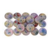 Hand Painted Bavarian Porcelain Plates (20)