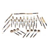 Vintage Siam Thai Brass Flatware