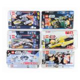 6 LEGO Star Wars Flat Boxes