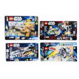 4 Lego Star Wars Flat Boxes