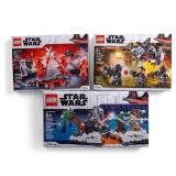 LEGO Star Wars NIB Set Trio (75236, 75226, 75225)