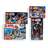 4 NIB LEGO Star Wars Sets