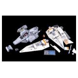 2 Incomplete LEGO Builds