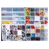 Four Containers of Assorted LEGO Bricks