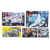 Flattened LEGO Set Boxes  Star Wars and Batman