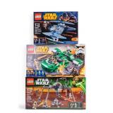 LEGO Star Wars Sets 75091, 75041, 75016, NIB