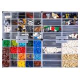 Four Containers of Assorted LEGO Pieces