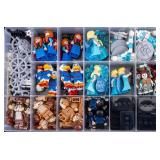 Container of Disney LEGO Series 2 Extras