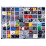 LEGO Plates, Tiles, & Technic Pieces in Organizers