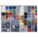 4 Containers of Assorted Lego Pieces
