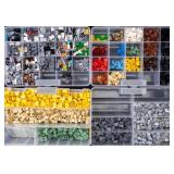 LEGO Bricks and Plates in Storage Cases