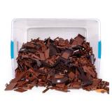 20 Pounds of LEGO Pieces in Brown Tones