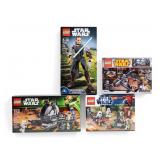 LEGO Star Wars NIB 4-Set Lot