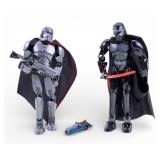 Assembled Captain Phasma and Kylo Ren Figures