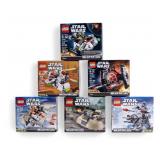 LEGO Star Wars Microfighters NIB Lot of 6 Sets