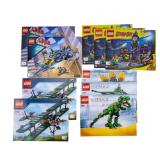 LEGO Instruction Booklets and Sticker Sheets