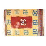 Kilim Rug with Geometric Design