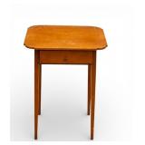 Conant-Ball Hepplewhite Maple Side Table