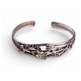 Sterling Silver Native American Bracelet