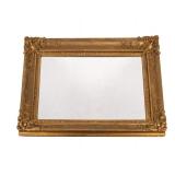 Large Gilt Wood Ornate Frame with Mirror