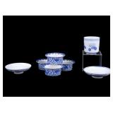 Chinese Export & more Blue & White Porcelain