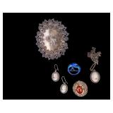 Victorian Cameo, 800 & 925 Jewelry