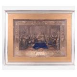 Framed French Historical Engraving, Picart