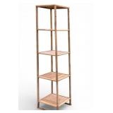 Rare Korean Four-Shelf Wooden Book Shelf / Etagere