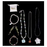 Stone & Amber Sterling Jewelry