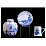 Delft Blue Pottery Collection