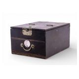 19th C Korean Mirror and Cosmetic Box