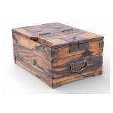 19th C Korean Mirror and Cosmetic Box