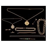 Gold Tone Costume Jewelry