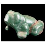 Solid Cast Iron Figural Frog Doorstop