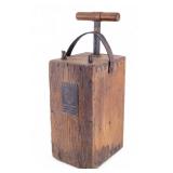 American Cyanamid Co. Wooden Blasting Machine