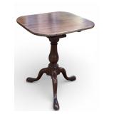 Queen Anne Period PA Tilt-Top Birdcage Tea Table