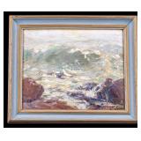 Oscar Anderson (Am. 1873-1953) Oil On Board