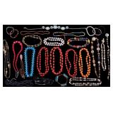 Costume Jewelry, Fashion, Glass Beaded Necklaces