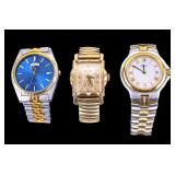 Bulova, Seiko, and Movado Men