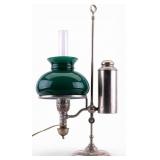 Manhattan Brass Silver Tone Student Lamp