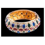 Vintage Rhinestone Bangle
