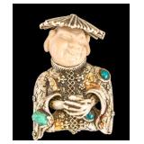 Rare HAR Buddha Brooch