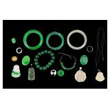 Green Hardstone Jewelry