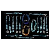 Howlite and Faux Pearl Necklaces