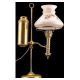 Vintage Brass Student Lamp