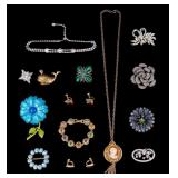 Vintage Costume Brooches and More