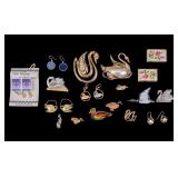 Figural Swan Jewelry