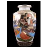 Japanese Satsuma Vase ~12" H